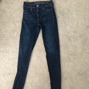 American eagle super super stretch jeans